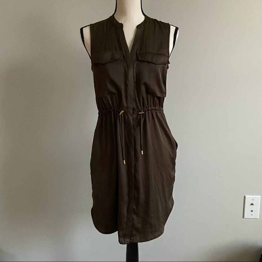 H&M Olive Green Tunic Dress